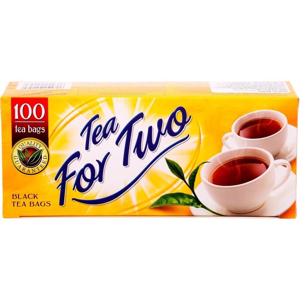Чай Tea For Two 100 шт. чорний